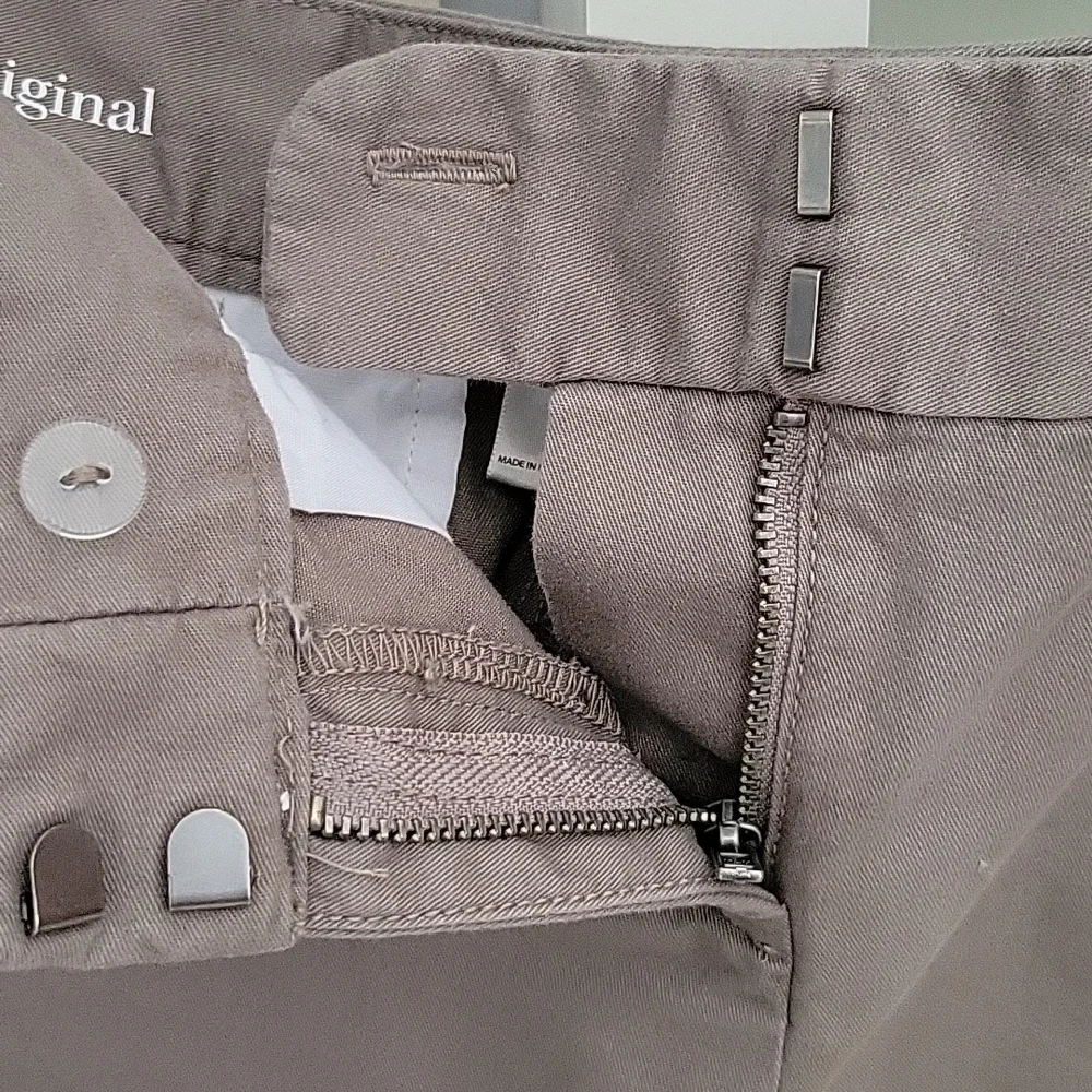 LOFT Chino Shorts Womens 0 Tan Brown Cotton Casual Classic Summer Preppy